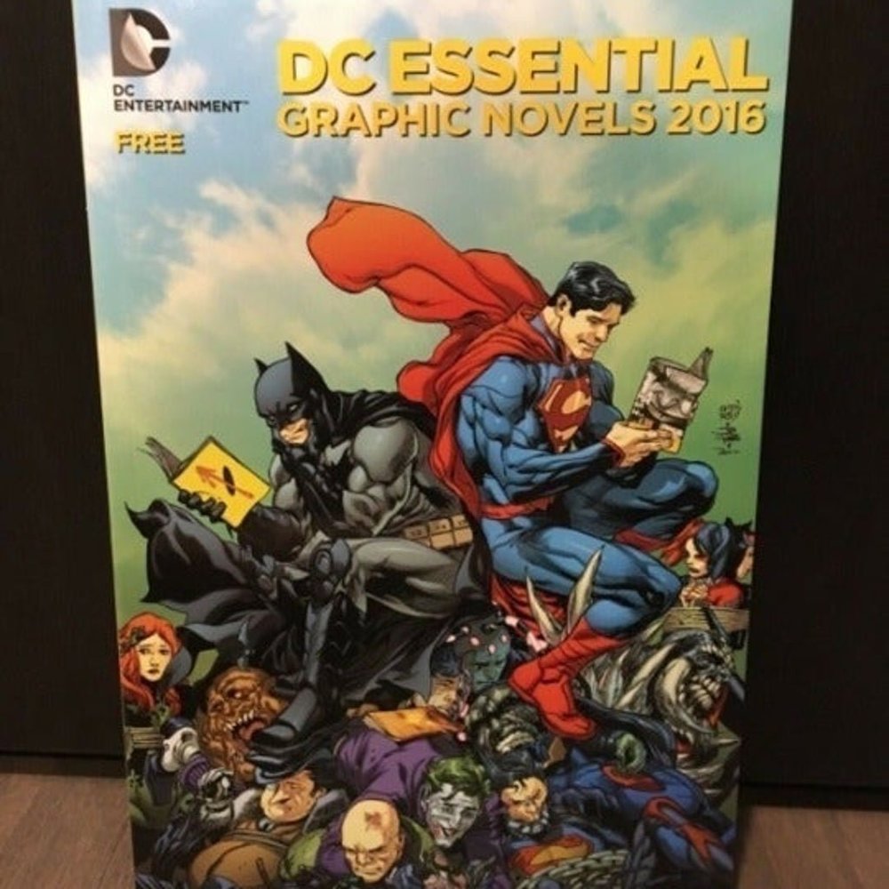 DC Essential Graphic Novels Magazine (2016 Promo - Jim Lee Cover)